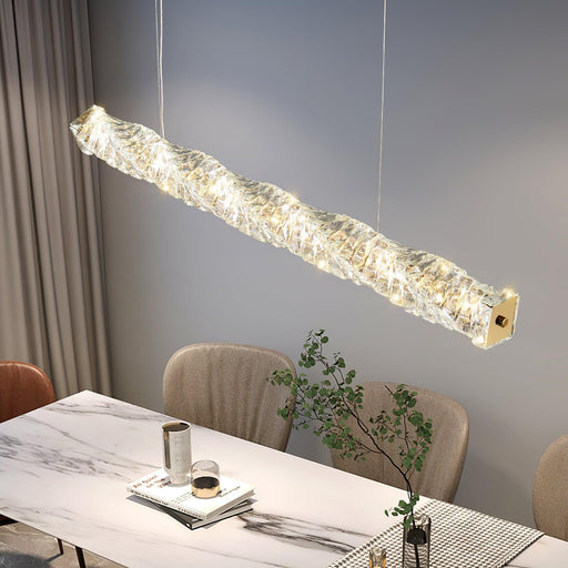 Long Crystal Pendant Lamp-DWHOME