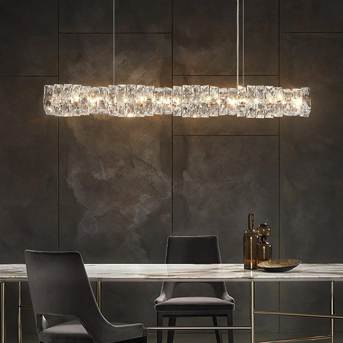 Long Crystal Pendant Lamp-DWHOME