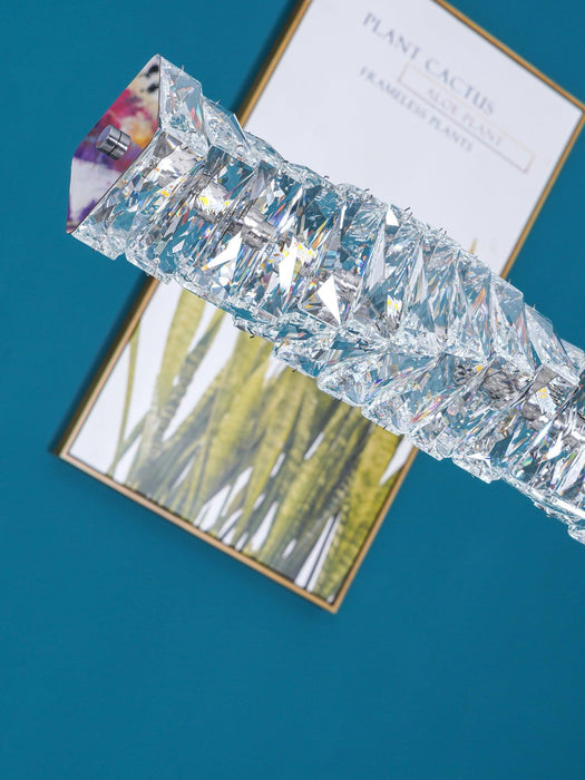 Long Crystal Pendant Lamp-DWHOME