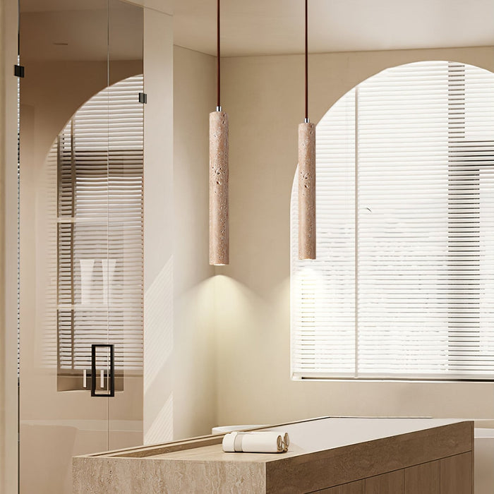 Long Cylinder Pendant Lamp-DWHOME