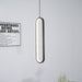 Long Oval LED Pendant Lamp - DWHOME