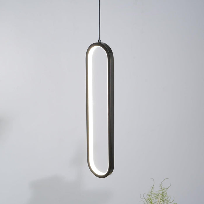Long Oval LED Pendant Lamp - DWHOME