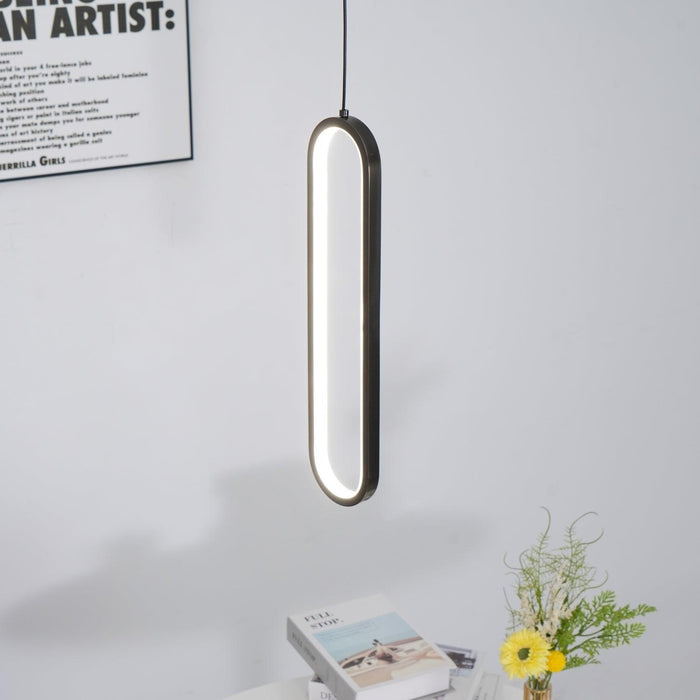 Long Oval LED Pendant Lamp - DWHOME