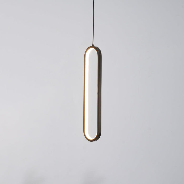 Long Oval LED Pendant Lamp - DWHOME