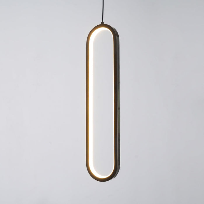 Long Oval LED Pendant Lamp - DWHOME