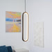 Long Oval LED Pendant Lamp - DWHOME