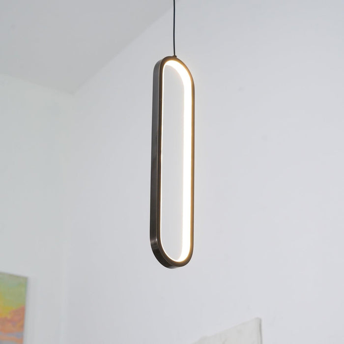 Long Oval LED Pendant Lamp - DWHOME