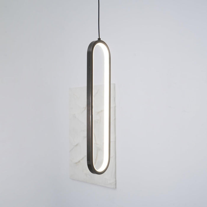 Long Oval LED Pendant Lamp - DWHOME