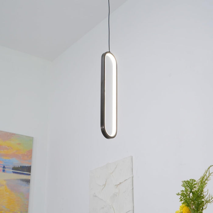 Long Oval LED Pendant Lamp - DWHOME