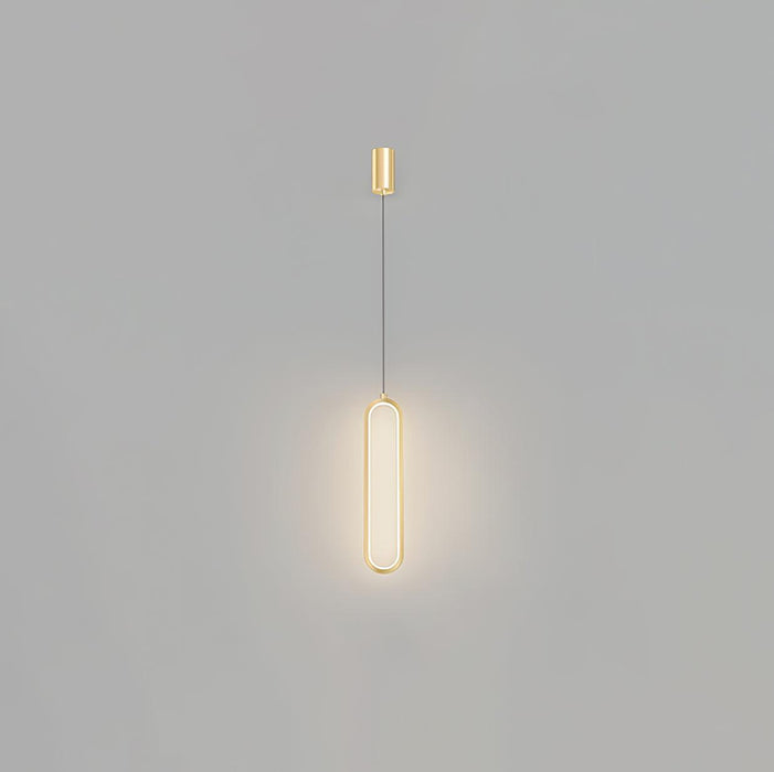 Long Oval LED Pendant Lamp - DWHOME