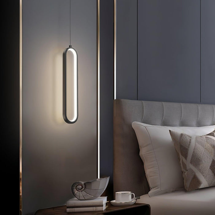 Long Oval LED Pendant Lamp - DWHOME