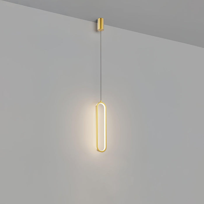Long Oval LED Pendant Lamp - DWHOME