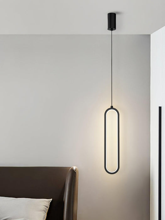 Long Oval LED Pendant Lamp - DWHOME