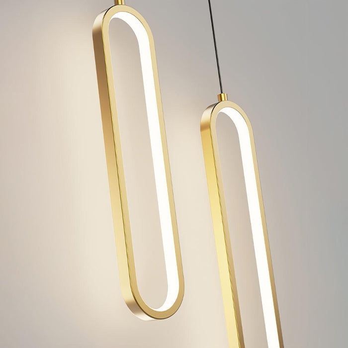 Long Oval LED Pendant Lamp - DWHOME