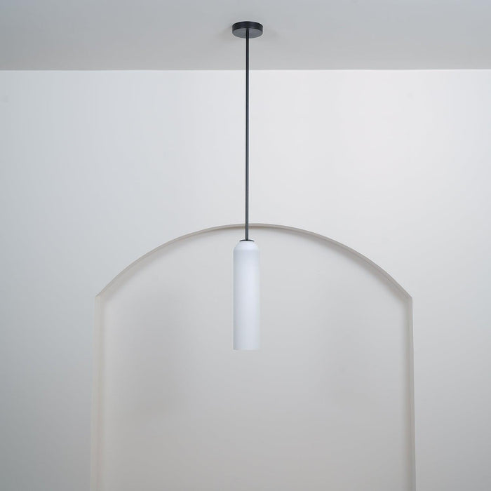Long Tube Glass Pendant Light - DWHOME