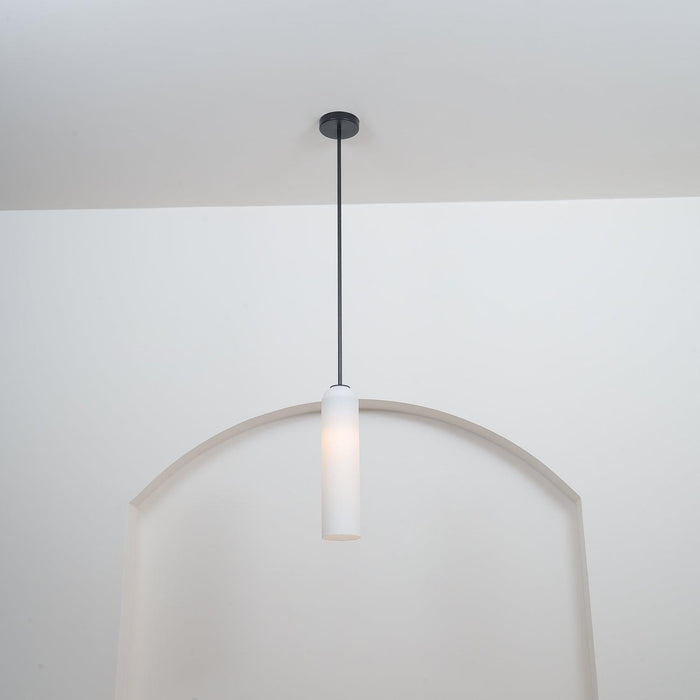 Long Tube Glass Pendant Light - DWHOME