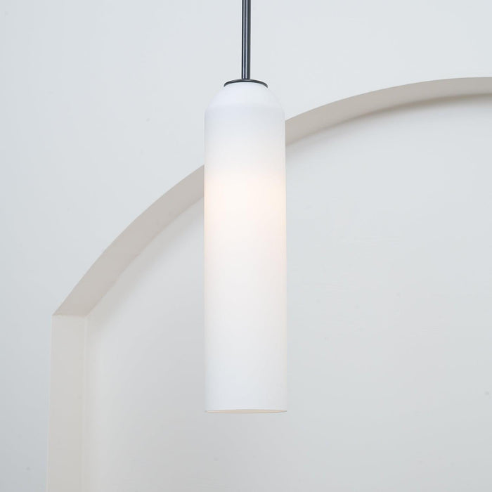 Long Tube Glass Pendant Light - DWHOME