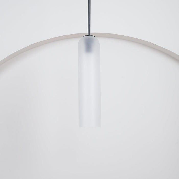 Long Tube Glass Pendant Light - DWHOME
