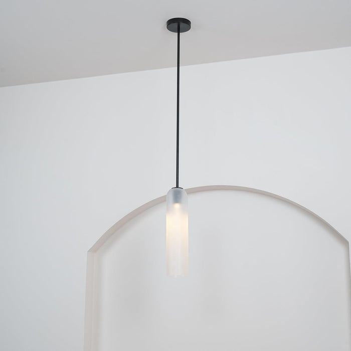 Long Tube Glass Pendant Light - DWHOME