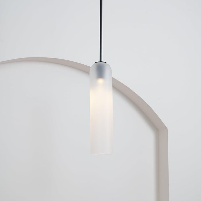 Long Tube Glass Pendant Light - DWHOME