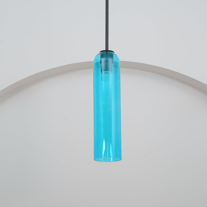 Long Tube Glass Pendant Light - DWHOME