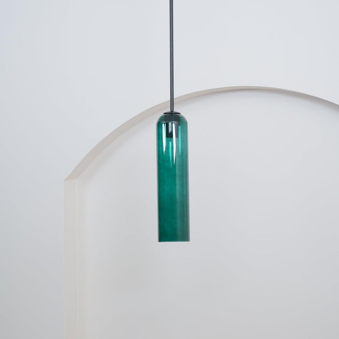 Long Tube Glass Pendant Light - DWHOME