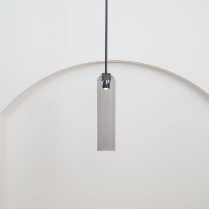 Long Tube Glass Pendant Light - DWHOME