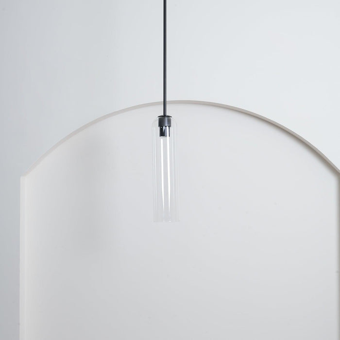 Long Tube Glass Pendant Light - DWHOME