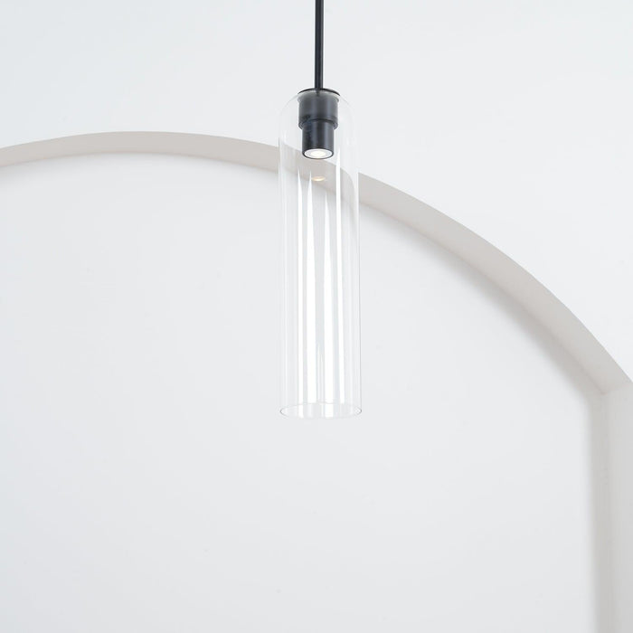 Long Tube Glass Pendant Light - DWHOME