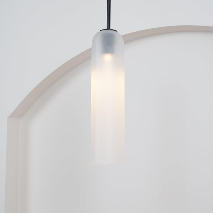 Long Tube Glass Pendant Light - DWHOME