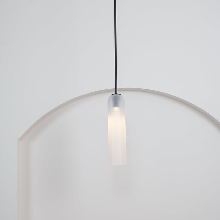 Long Tube Glass Pendant Light - DWHOME