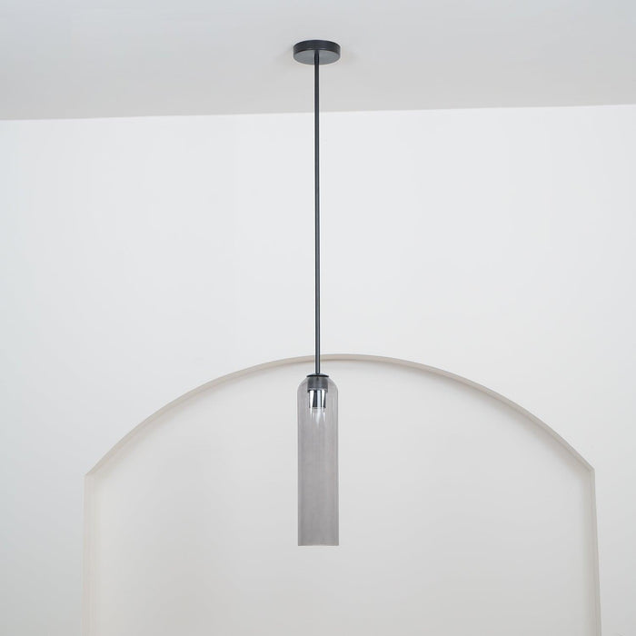 Long Tube Glass Pendant Light - DWHOME
