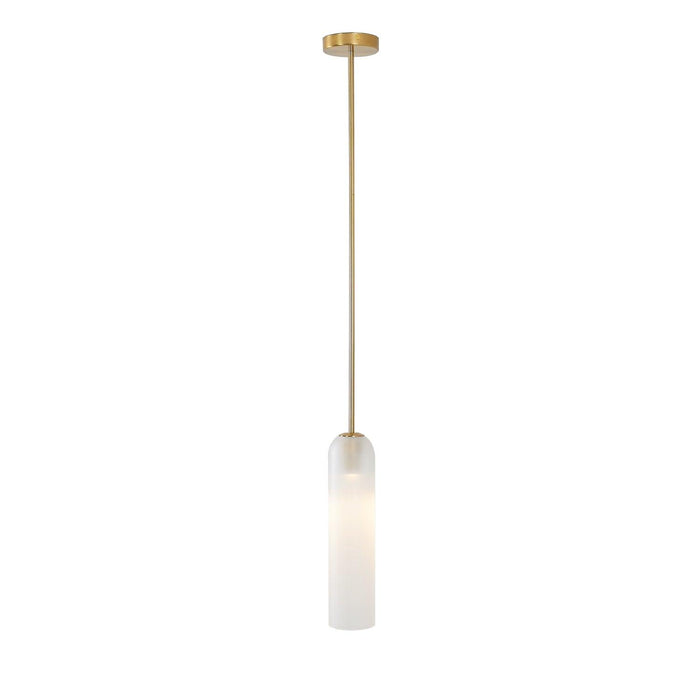 Long Tube Glass Pendant Light - DWHOME