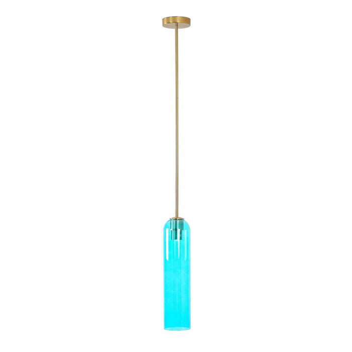 Long Tube Glass Pendant Light - DWHOME