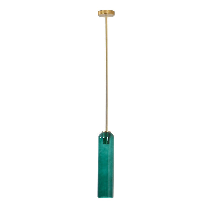 Long Tube Glass Pendant Light - DWHOME