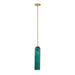 Long Tube Glass Pendant Light - DWHOME