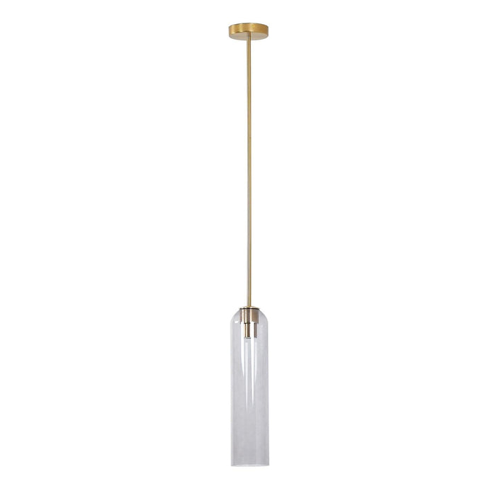 Long Tube Glass Pendant Light - DWHOME