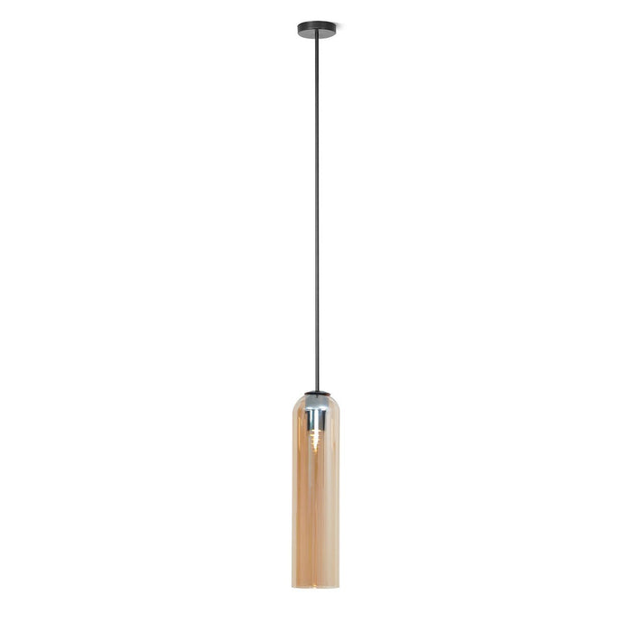 Long Tube Glass Pendant Light - DWHOME