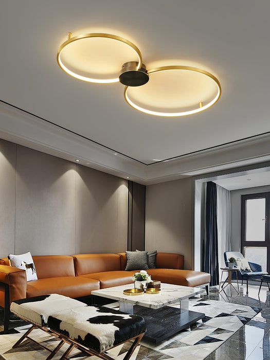 Loop LED Ceiling Light-DWHOME