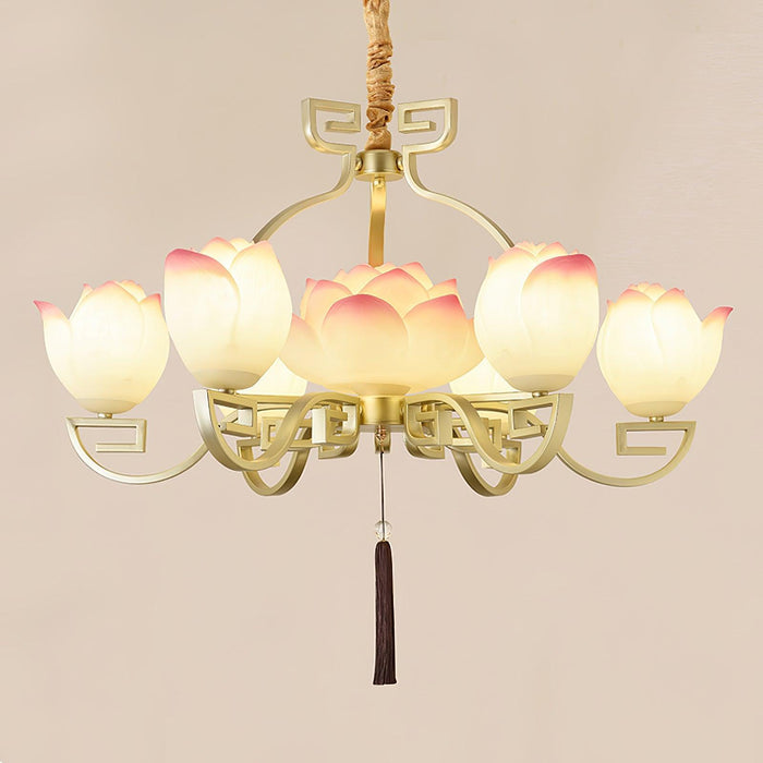 Lotus Bloom Chandelier - DWHOME