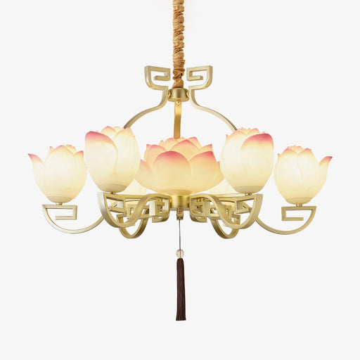 Lotus Bloom Chandelier-DWHOME