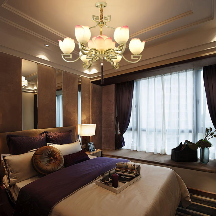 Lotus Bloom Chandelier - DWHOME