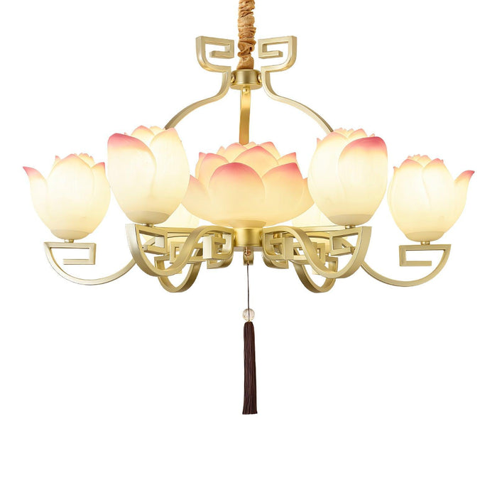 Lotus Bloom Chandelier - DWHOME