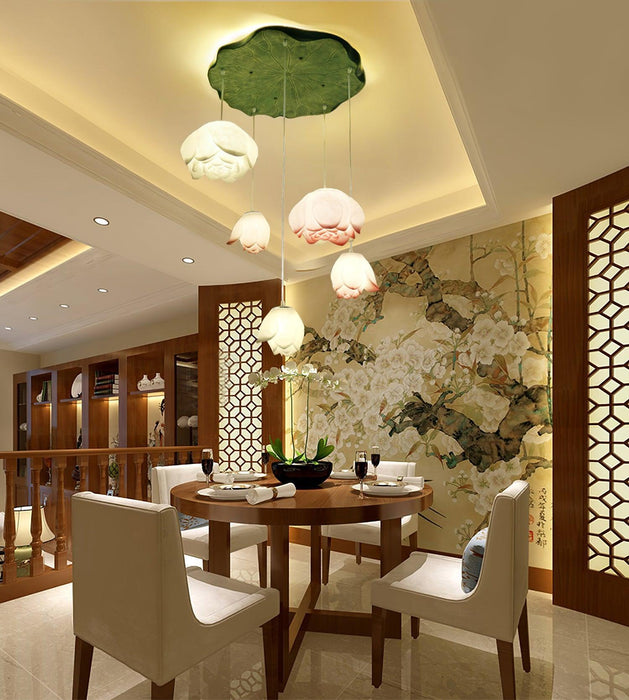 Lotus Chandelier - DWHOME