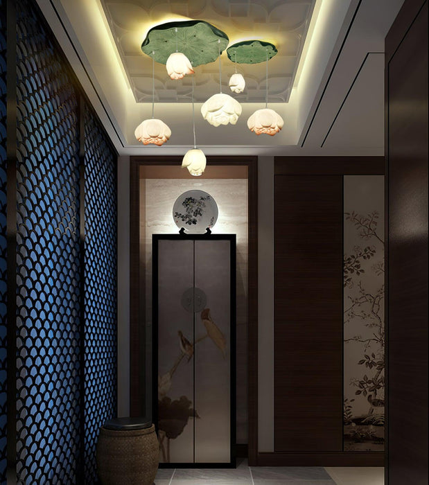 Lotus Chandelier - DWHOME