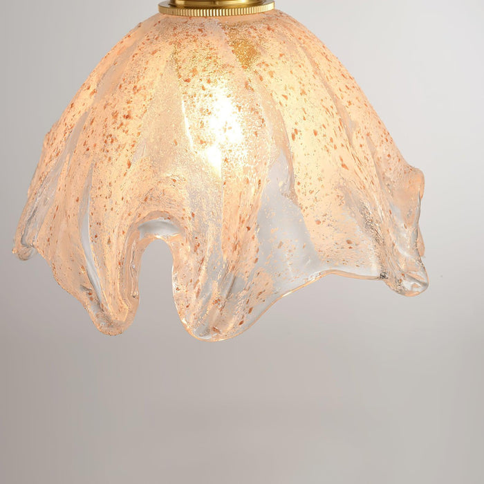 Lotus Crystal Small Pendant Light-DWHOME