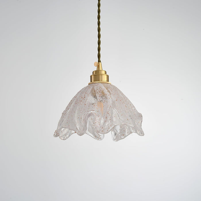 Lotus Crystal Small Pendant Light-DWHOME