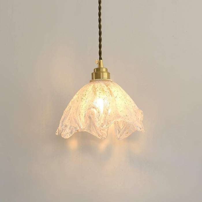 Lotus Crystal Small Pendant Light-DWHOME