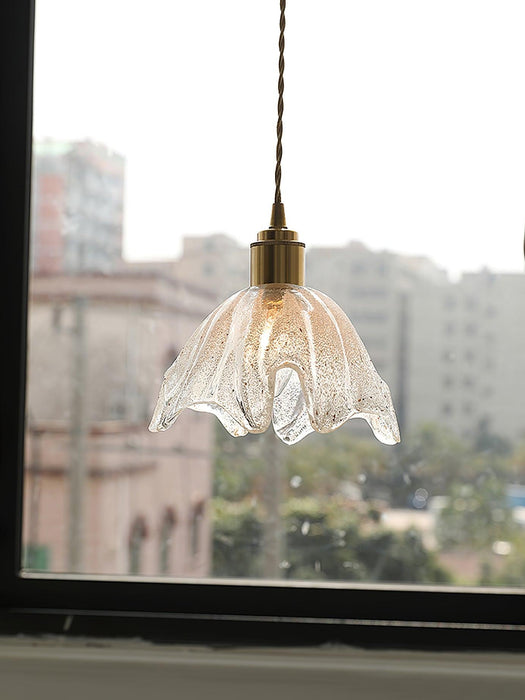 Lotus Crystal Small Pendant Light-DWHOME