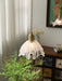Lotus Crystal Small Pendant Light-DWHOME